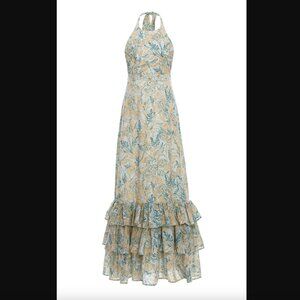 Agua by Agua Bendita | Magnolia Vuelo Día Linen Maxi Dress